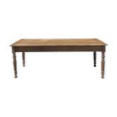 Table de ferme Louis Philippe en chêne massif