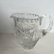 2 crystal pitchers