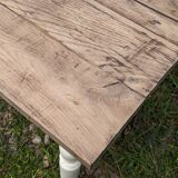 Farmhouse table with drawer