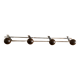 Wooden ball wall coat rack