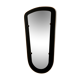 Vintage 60s free-form mirror 34x62cm
