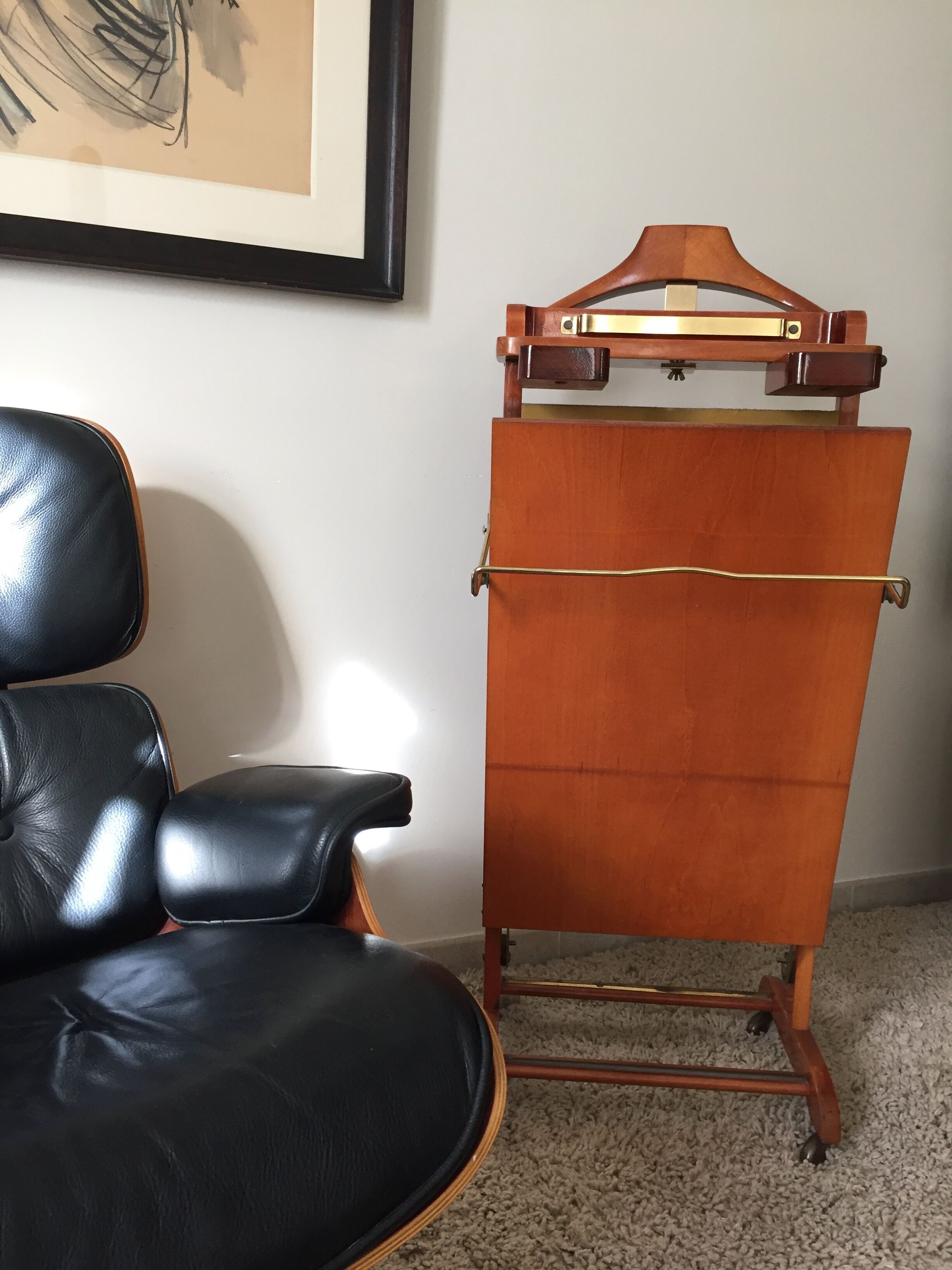 Night jack Fratelli Regutti in walnut 1950