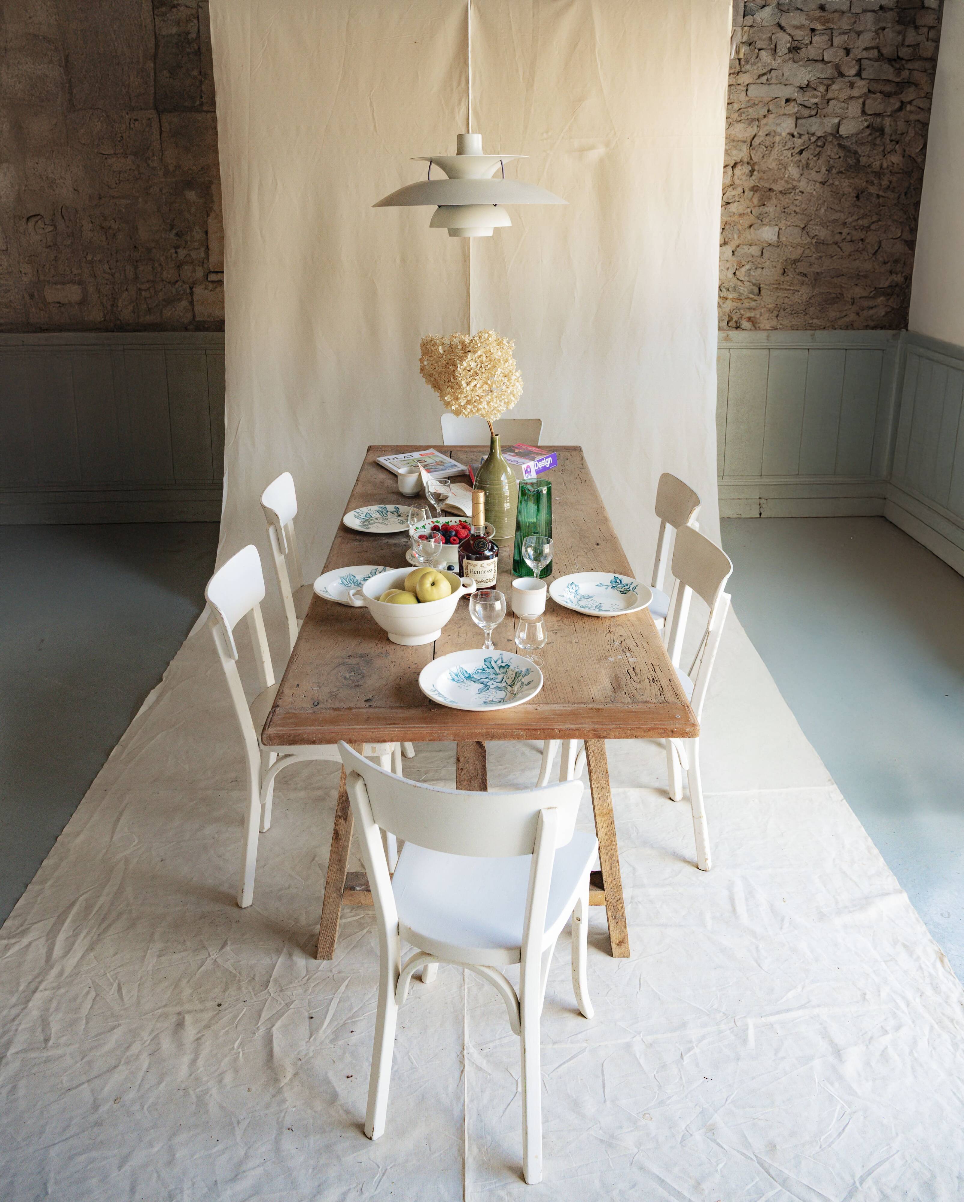 6 Baumann bistro chairs n°54