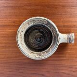 Danish studio pottery bowl from the mid-century by Tue Poulsen for Tue Keramik, 1960s.