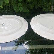 Two serving dishes from the Gien faiencerie France Gaston model 60s