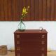 Commode vintage années 70, pieds fuseaux