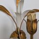 Paire appliques feuilles