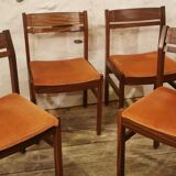 Set of 4 Danish Scandinavian chairs
