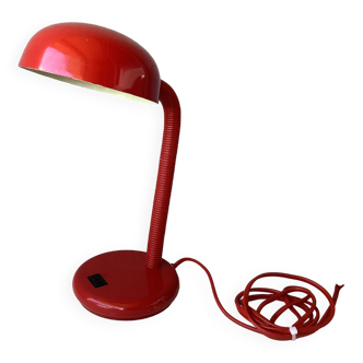 Lampe design space age rouge Bauhaus Style