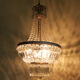 Lustre corbeille style empire