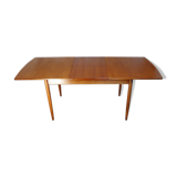 Scandinavian vintage extendable rectangular table