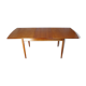 Scandinavian vintage extendable rectangular table