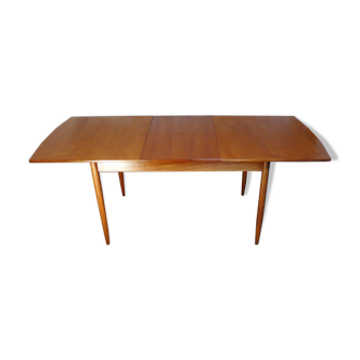 Scandinavian vintage extendable rectangular table