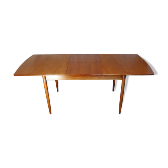 Table rectangulaire extensible vintage scandinave