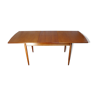 Scandinavian vintage extendable rectangular table