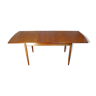 Table rectangulaire extensible vintage scandinave