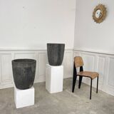 Two foundry crucibles 1950