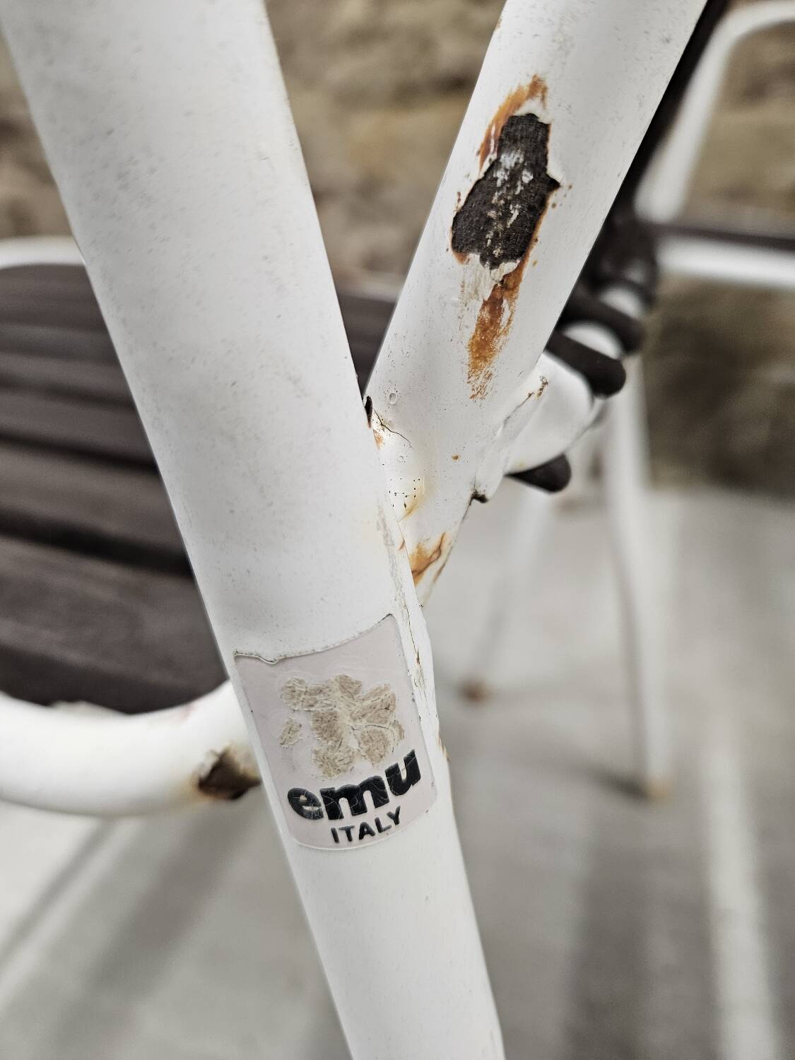 4 EMU chairs, Rio model, 1960