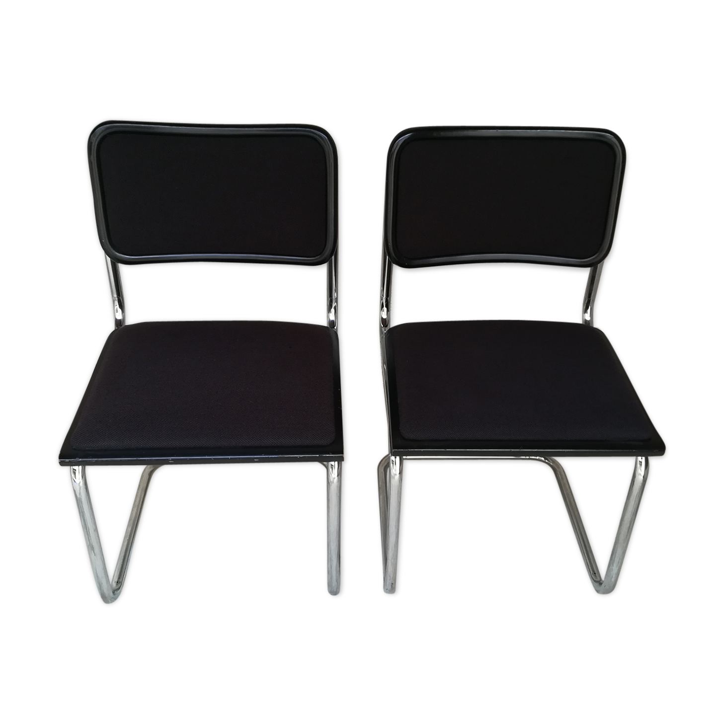Cesca b32 chairs by Marcel Breuer