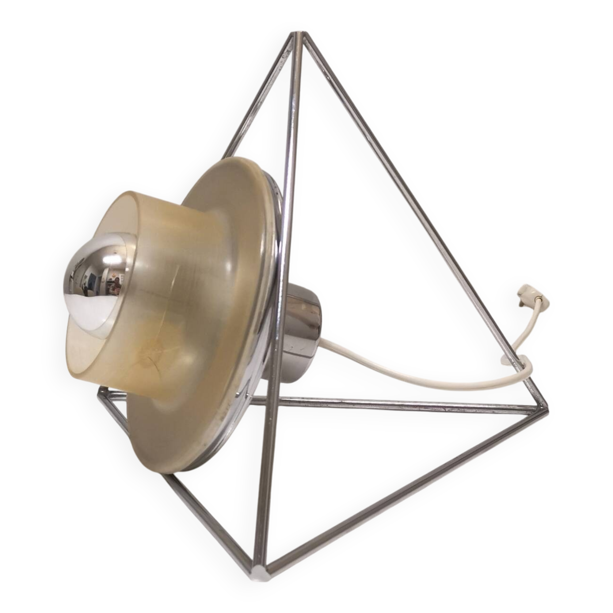 Poliedra designer lamp, Felice Ragazzo, Guzzini