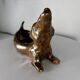 Dachshund ceramic dish 1960 france vintage