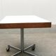 Side table in metal and wood by Artifort, 1960s