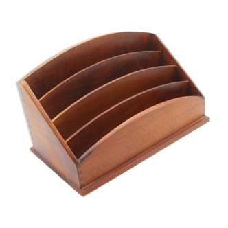 Old wooden mail row