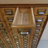 Vintage apothecary cabinet with 65 drawers