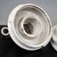 Early 1900 Industrial Mount Light Industrial Ceiling Porcelain Ceramic Lamp