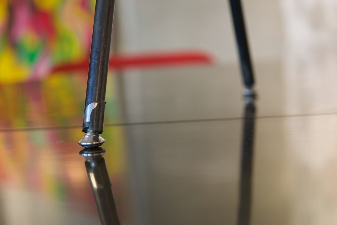 Set of ten Piretti chairs for Castelli publishing house