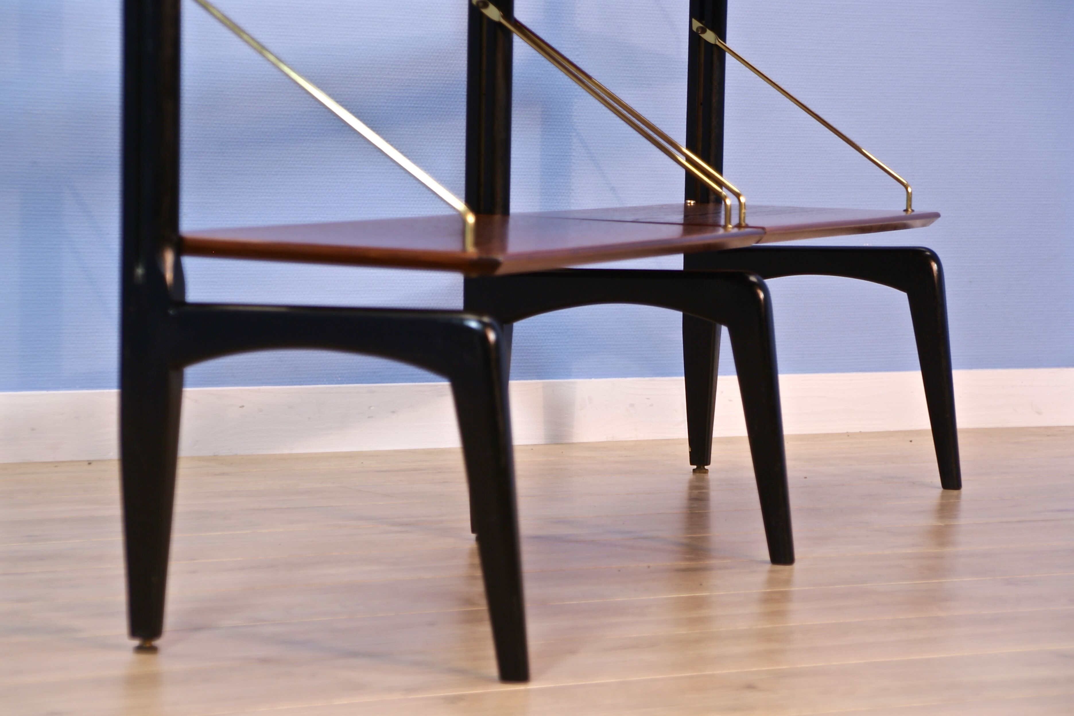 Étagère en teck par Louis van Teeffelen pour WeBe, années 1960