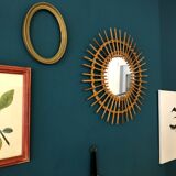 Bamboo sun mirror
