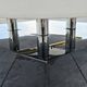 Postmodern floor lamp BRASILIA Michel Boyer Glass Light 1974