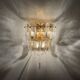 Palazzo Ice Glass Wall Lamp by J.T. Kalmar