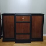 Ensemble de 3 meubles de bureau art déco