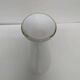 White vintage glass vase Ariel by Hermann Bongard, Norway 1956