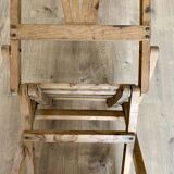 Set of 2 folding chairs for children from the 50s/60s
