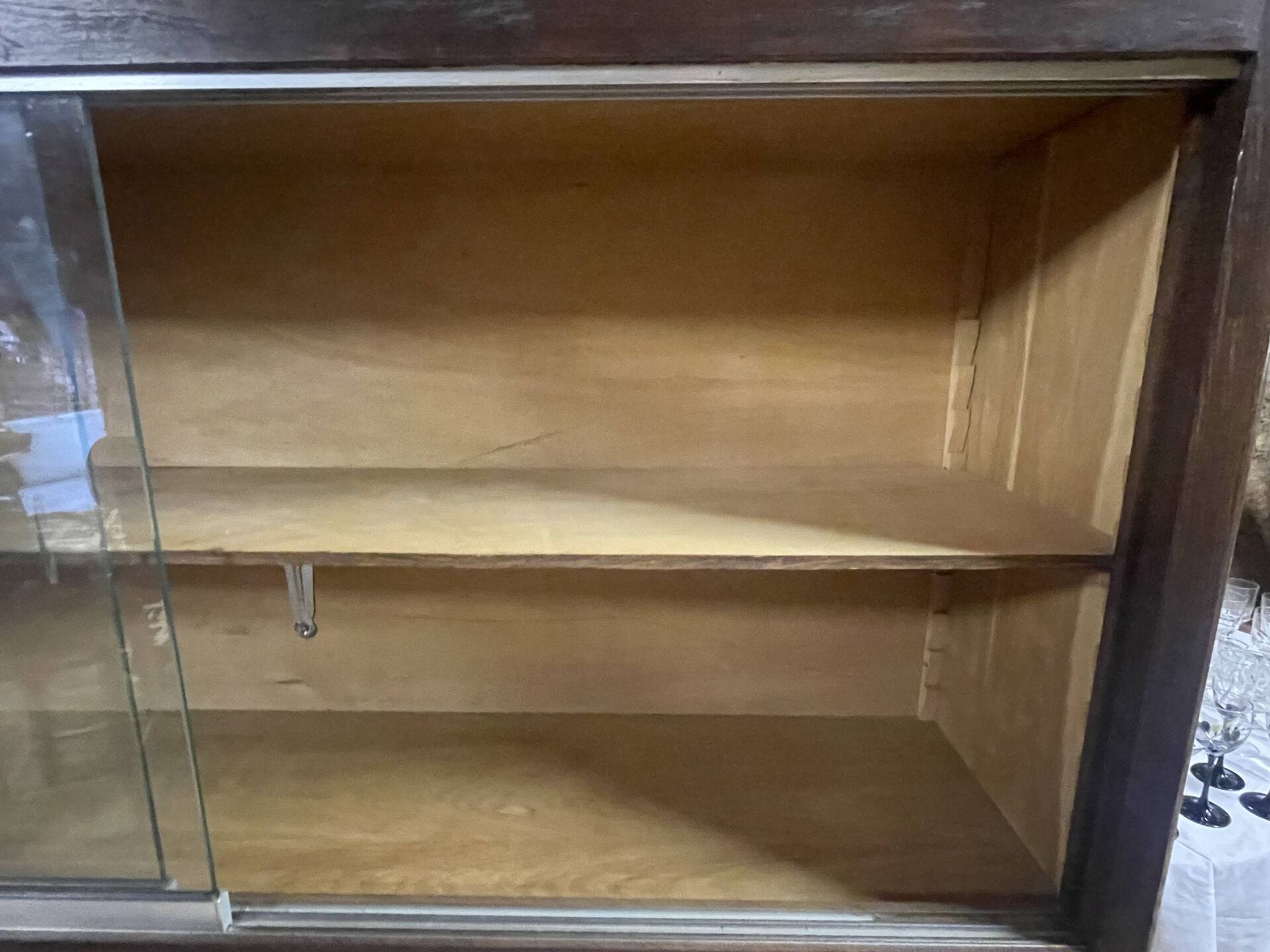 1960s wall display cabinet