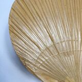 1970s Vintage Ingo Maurer for M-Design Uchiwa III Bamboo Wall Light