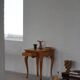 Table d'appoint danoise de style rococo en bouleau avec tiroir, début du 20e siècle