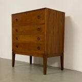 Danish Chest of Drawers Vanity by Peter Hvidt 1950s