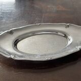 Small Silver-Plated Metal Hors d'oeuvre Dish HOKA 16 cm / 8 cm