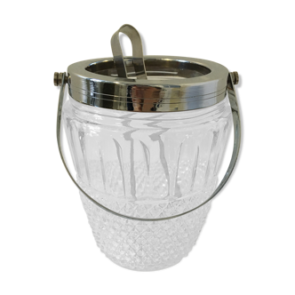 Glass ice bucket