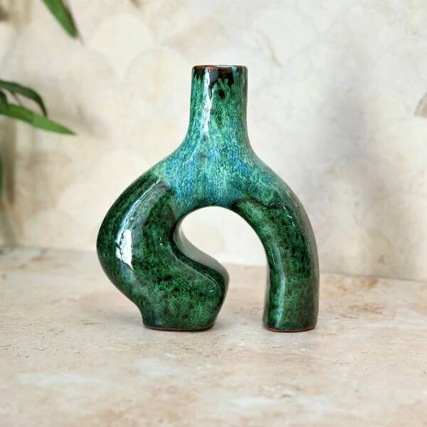 Adal mini varnished vase