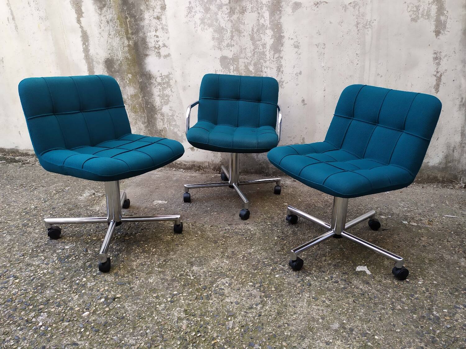 Fauteuils bureau Airborne vintage