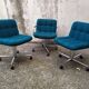Fauteuils bureau Airborne vintage