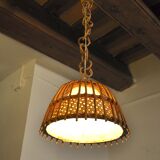 Rattan hanging France 1960