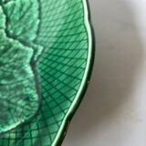 Vintage dish in green earthenware Gien