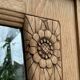 Parisian Art Deco style wardrobe in solid raw oak, 1950