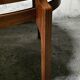 Vintage convertible teak table
